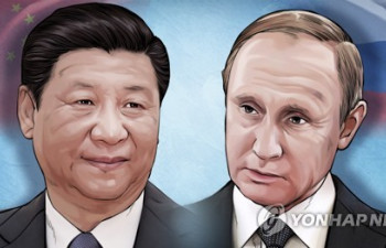 시진핑 방문에 푸틴 '세력 과시' 들썩…서방 '무기 지원설' 촉각