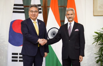 박진, 인도 외교장관 회담…"특별 전략적 동반자관계 지속발전"