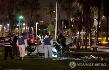 이스라엘서 테러 추정 차량 돌진·총격…1명사망·5명부상
