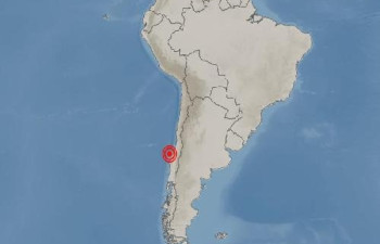 칠레 탈카우아노 인근 바다서 규모 6.3 지진 발생
